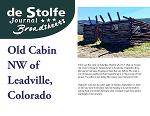 Cabin Near Leadville